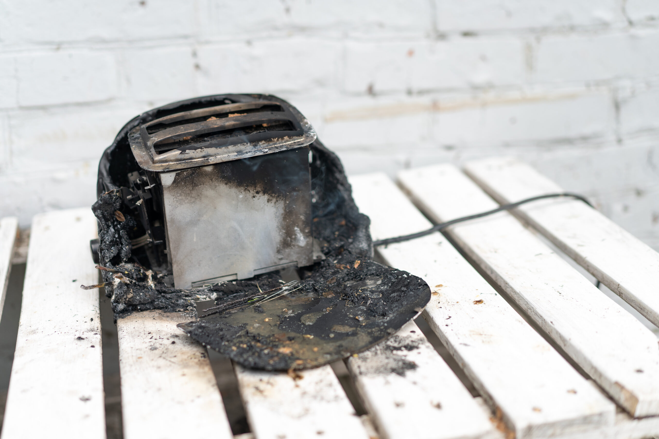 Brandrisk kök fikarum arbetsplats